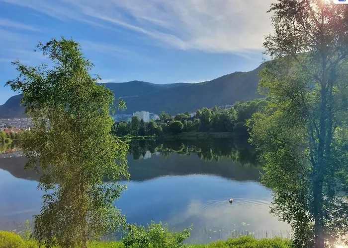 New Modern Near Tram Fantoft ברגן